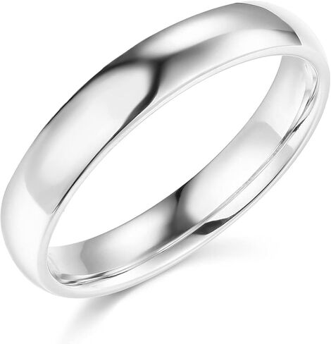 Wellingsale 14k Solid Gold Heavy High Dome Ultra Comfort Fit Wedding Band Rings (Select Options) in Kuwait