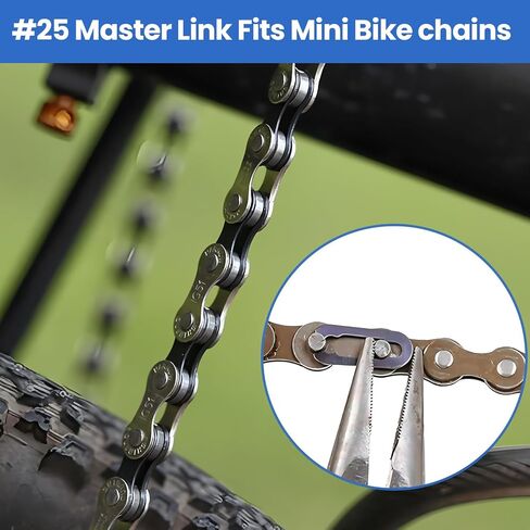 15 PCS #40 سلسلة Master Link ، رابط سلسلة الدراجات ، رابط سلسلة دراجات السبائك ، رابط رئيسي لسلسلة الدراجات in Saudi Arabia
