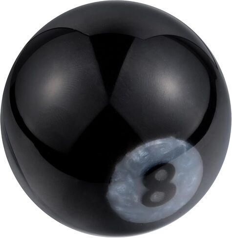 Abfer Car Shift Knob 8 Ball Gear Stick Knobs Round Round Round Lever Hand Sransmission Transmission لمعظم المركبات اليدوية الأوتوماتيكية (أسود) in Kuwait