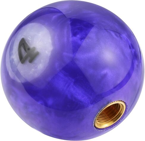 Abfer Car Shift Knob 8 Ball Gear Stick Knobs Round Round Round Lever Hand Sransmission Transmission لمعظم المركبات اليدوية الأوتوماتيكية (أسود) in Kuwait