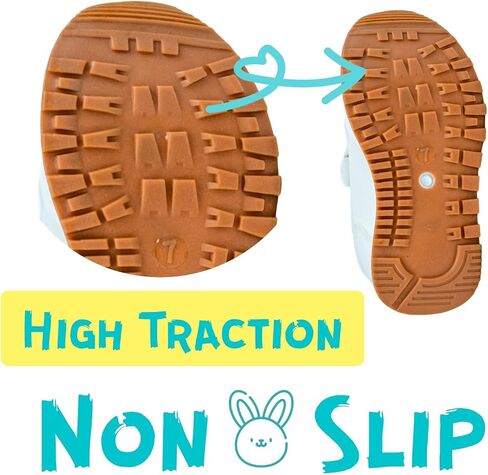 waddle wonder Toddler Shoes for Boys & Girls, Low Top Hook & Loop Strap Elastic Laces School Walking Tennis Sneakers in Saudi Arabia