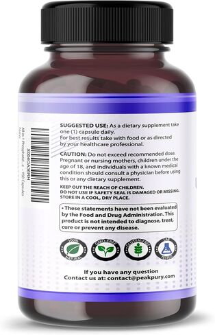 All-in-1 Phosphatidylserine, Citicoline, Alpha-GPC & Uridine Supplement – Supports Mental Clarity, Brain Energy & Cognitive Wellness – Made in The USA – 150 Capsules in Saudi Arabia