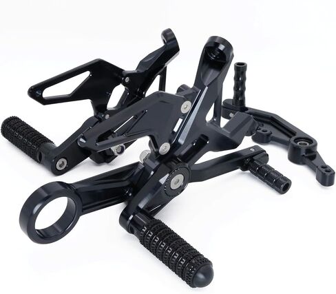 PROCNC Motorcycle Aluminum Rearsets Foot pegs Rear sets Footrest Fit for BMW S1000RR 2019 2020 2021 2022 2023 2024 2025 (Black) in Saudi Arabia