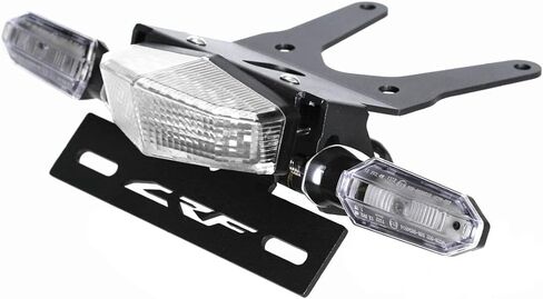 For CRF250L CRF 250L RALLY 2013-2020 CRF250RL 2017-2019 Rear Fender Eliminator Kit Rear Tail Tidy License Plate Frame Holder Bracket LED Tail Brake Light LED Indicator Turn Signal, Smoke in Kuwait