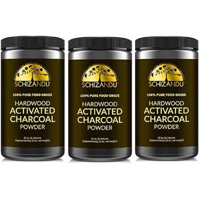 Organic Activated Coconut Charcoal Powder Ideal for Supports Skin, Body, Oral Health, Teeth Whitening | Dietary Supplement (25 Oz (Pack of 1))