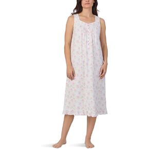 Eileen West Womens Short Sleeveless Nightgown