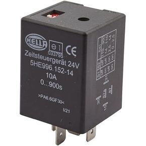 HELLA 5HE 996 152-141 Time Relay - 24V - Number of Connections: 5 - Changer