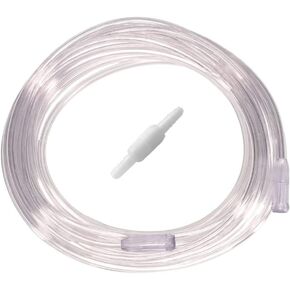 2pk 50Ft Clear Oxygen Supply Tubing with Swivel Connectors