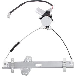 741-300 Front Driver Side Power Window Regulator And Motor Assembly Fit For Honda Civic DX EX HX LX Coupe 2-Door 1.7L l4 2001 2002 2003 2004 2005 Replace# 72250S5PA02 72250S5PA03 72250S5PA01