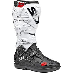SiDI | Offroad Motorcycle Boots, Professional Motocross Boots for Men CROSSFIRE 3 SRS, Adjustable and Replaceable Buckles, Flex System, Hyper Extension Block