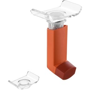 Beautyflier arvhmo inhaler topper ، غطاء أكريليك واضح لجهاز استنشاق الربو ، لأجهزة استنشاق sirdupla ، واليدين الصغيرة المسنين ، والتهاب المفاصل ، والتوبر فقط (2 pcs)