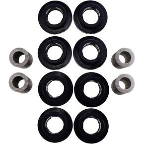 For Arctic Cat Shock Bushing Kit, Lower Front Rear Shock Bushing for Arctic Cat 250 300 375 400 454 500 650, 21-0001