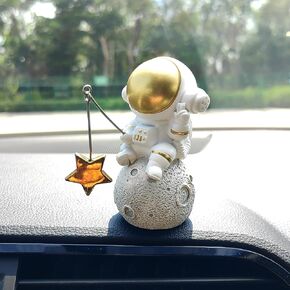 Cute Fishing Car Ornaments for Dashboard, Swinging Fish Car Dashboard Decor, Fun Car Decoration for Dash Car Accessories for Anglers, Home Garden Decor