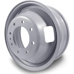 10 Lug Steel Wheel 19.5" 19.5x6 Rim Wheel Compatible with Ford F450SD F550SD 2005-2023 Steel Truck Rims