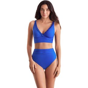 Women's Swimwear Soleil Solids Sonny Midkini Tankini Top