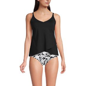 LANDS 'End Women's Tulip Hend Top Top