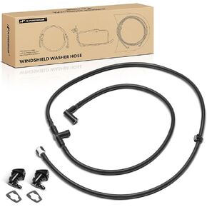 A-Premium Front Windshield Washer Hose Compatible with Ford F-250/F-350/F-450/F-550 Super Duty 2011-2016, Nozzle to Nozzle, Replace BC3Z-17K605-B, BC3Z17K605B