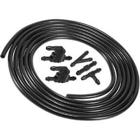 Motoforti Car Windshield Washer Hose Kit 300cm 10ft Windshield Washer Nozzle Hose with Connectors for Toyota Corolla Tundra Land Cruiser 85321-28020 Long-Lasting