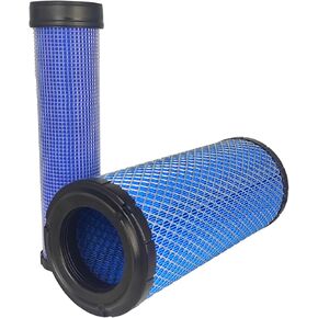 Air Filter Kit 86982522 222425A1 Compatible with New Holland L180 L185 L190 LS185.B LS190.B C185 C190 LT190.B Workmaster 55 65 TT75 Compatible with Case IH 1845C 1840 SR150 SR175B 445CT 420CT