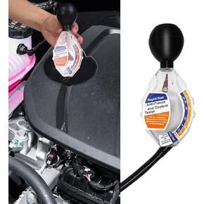 Coolant Tester Accessory, Antifreeze Tester, Automotive Antifreeze Densitometer Freezing Testing Tool, Car Accessories Dial Type Anti-Freeze Car Coolant Tester for Winter and Summer