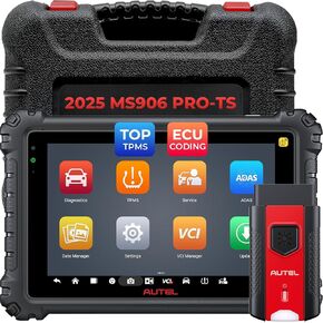 Autel Maxisys MS906 Pro-TS Scanner: 2025 MS906PRO TS UP من MP900TS MK900TS MP900BT KIT MS908S ، TPMS الكامل وترميز ECU ، أداة ثنائية الاتجاه ، 3000+ اختبار نشط ، 36+ خدمة ، CAN FD & DOP ، AUTO SCAN 2.0