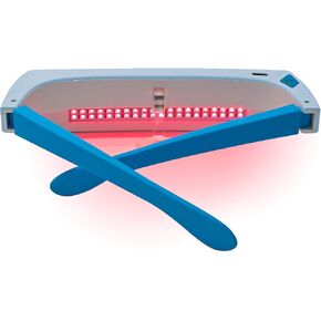 Red Light Therapy Glasses for Vision Improvement & Eye Health, 670nm Wearable Light Therapy Glasses - Helps Improve Eyesight, Reduce Eye Strain, Enhance Sleep (Red Light)