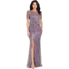 Dress the Population Women's Amanda Mermaid Maxi Dress