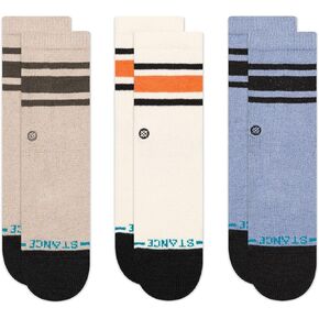 Stance Boyd 2-4 Years (Toddler) - Socks for Kids - Seamless Toe - Targeted Arch Support - Classic Sock Height String Grey 2-4 Years One Size