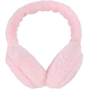 CIIEEOO WINTAR'S WINTER REAMERS WARMERS for Women Girls Outdoor Ear Covers Beadband (Pink)