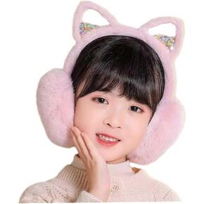Ear Bags for Women,Mens Ear Muffs for Winter,Women Ear Muffs for Winter,Kids Ear Protection,Warm Cat Earmuffs