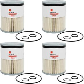 FS19915 Fuel Filter Water Separator Fit for Cummins ISX15 Detroit Diesel DD13 DD15 DD16 Freightliner Cascadia Replace L9915F P551011 P550854 PF9804 CS11122 A4720921205 33655 (SET OF 6) in Kuwait