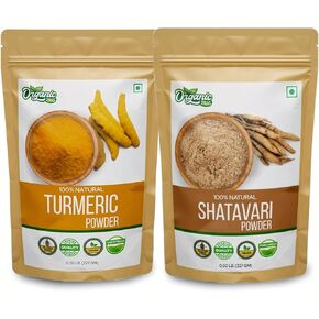 Shatavari Powder 227g & Turmeric Powder 227g