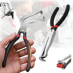 2 Pcs Electrical Disconnect Pliers for Cars, 37980 37960 Automotive Electrical Connector Pliers for Cars, Fuel Line Petrol Clip Pipe & Automotive Hose Disconnect Tools for Push Tab Style Plugs