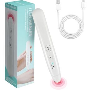 Insect Bite and Sting Relief, Bug Bite Relief with Chemical-Free for Insect Bites, Rechargeable Insect Bite Relief for Mosquito Bite, Summer Outdoor
