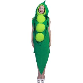 STIOEDYUAN Peas in a Pod Halloween Costume Dress Up Party Role play Cosplay Funny One-Piece Outfit Pranks Joke Gag Gifts