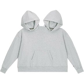 Jongdari Couples Hoodies, Two Person Hoodie Couple Sweaters Funny Matching Hoodies