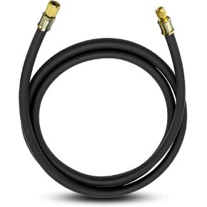 High Flow 1/2" HVAC Vacuum Refrigerant Hose, Certified Standard 1/2" to 1/4" Flare Fittings, 6-Feet 20 Microns