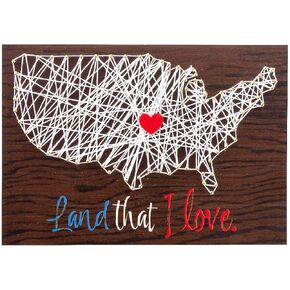 USA String Art Craft ، يجعل 1