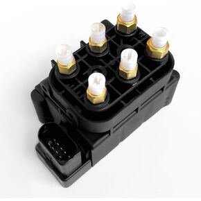 Valve Block Air Suspension Compressor for 11-18 Audi A6 4G C7 Avant, A7 Sportback, A8 D4 4H, A8 S8 RS8 4H, Bentley Mulsanne OEM Replace 4H0616013A, 4H0616005C, 3Y0616006