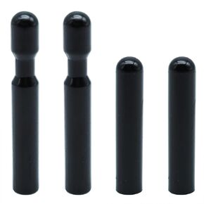 4pcs مقبض قفل الباب دبوس السحب ، مقابض قفل الباب الأمامي والخلفي Fodz-5421850-A D9ZZ-6621850-B متوافق مع نماذج فورد (أسود)