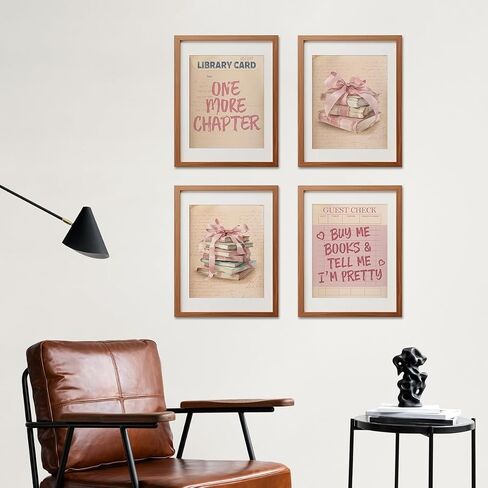 ETVISO Vintage Fall Wall Decor Set of 4, Pumpkin Maple Leaf Wall Art Prints, Autumn Fall Decor for Thanksgiving Home Gallery Living Room Bedroom Farmhouse, 8x10 (Unframed) in Kuwait
