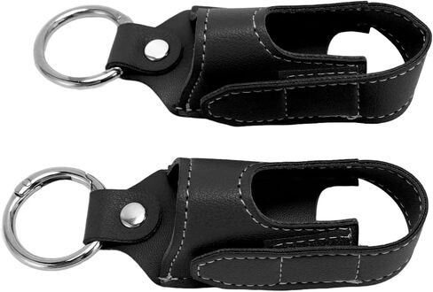 Asthma Inhaler Holder, 2pcs Asthma Inhaler Holder Portable Storage Protective PU Leather Asthma Inhaler Case for Travel (Black) in Saudi Arabia