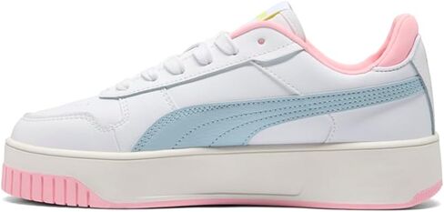 PUMA Women's Carina Street Sneaker, White-Pale Plum-Silver Mist, 8 in Saudi Arabia