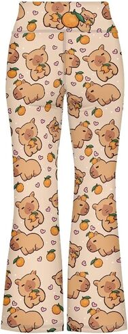 Girls Flare Leggings 5-14T Cute Bell Bottoms for Girl Yoga Pants for Gym in Saudi Arabia