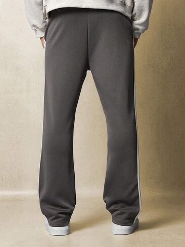 ZAFUL Men's Baggy Sweapants Y2k Pants Side Stripe Drawstring Wide Leg Lounge Track Pants Workout Trousers in Saudi Arabia