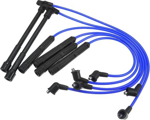 Acropix Car Spark Coll Coil Coil Coil Coil Coil Coil Coil Cable for Nissan Frontier Pathfinder Xterra 3.3l No.224500W025/224404S127 - Pack of 6 in Saudi Arabia