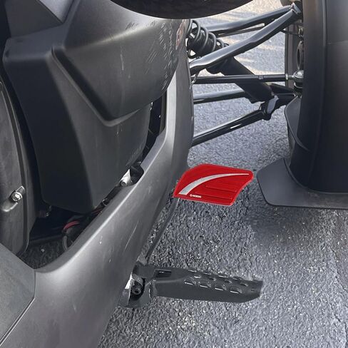 Rear Brake Peg Pedal Extender Larger Brake Pedal Compatible with Can-Am Ryker 900 Sport ACE 2022 2023, Ryker 600 Ace 2022 2023, Ryker 600 2019 2020 2021, Aluminium, Red in Saudi Arabia