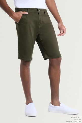 X RAY Classic Casual Shorts for Men, Comfort Stretch Chino Men's Shorts in Saudi Arabia