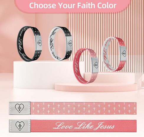 Bible Verse Bracelets, Daily Bible Bracelet, Jesus Bracelet for Spiritual Enrichment, Christian Gift for Men Women in Saudi Arabia
