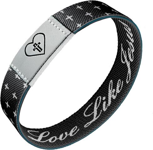 أساور آية الكتاب المقدس ، سوار الكتاب المقدس اليومي ، سوار يسوع للإثراء الروحي ، الهدية المسيحية للرجال النساء in Kuwait